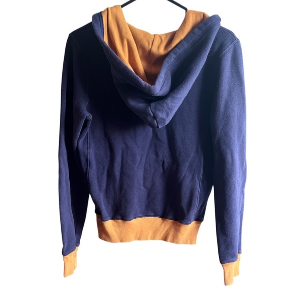 🔥 Roots Small Navy Blue & Orange Top w/ Buttons – Great Used Condition! - Picture 5 of 5